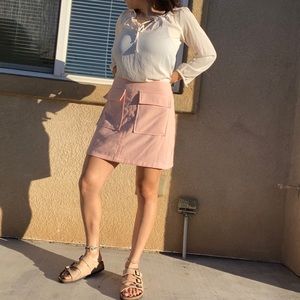 Contempo Casual Cargo High Rise Skirt Size M